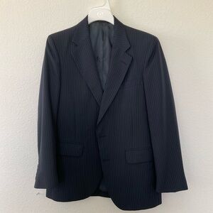 AMERICAN CRAFTSMEN MENS BLUE PINSTRIPE 2 PIECE SUIT